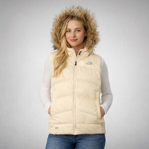 The North Face 550 Down Vest – Women’s XL – Fur Hood
